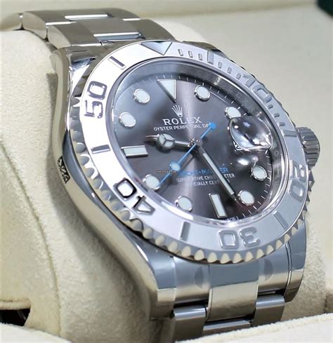 rolex yachtmaster platinum dial|rolex yacht master 40mm price.